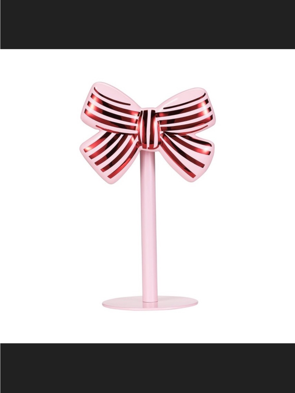 Pink Bow Headphone Stand - Kids